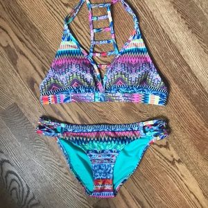 Printed Colorful Bikini